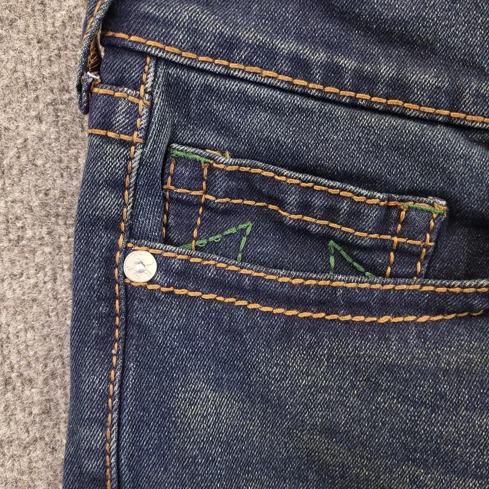 NWT True Religion‎ Ricky Big T Relaxed Straight 30x34 Mid Rise Stretch $199 MSRP